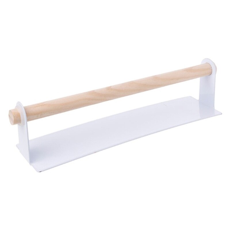 Top Quality Paper Holders Towel Storage Rack Paste type non-perforated iron towel bar tissue holder Wall Mounted Roll Paper Hold