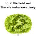 Upgrade Three section telescopic car washing mop Super absorbent Car Cleaning Car brushes Mop Window Wash Tool Dust Wax Mop Soft