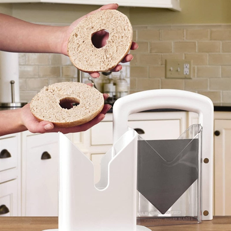 Bagel Guillotine Slicer Bagel Slicer Baking Tools Kitchen Tools