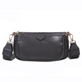 3 Pieces Female Bags Solid Color Multipurpose Crossbody Bag Shoulder Bag for Women