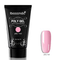 30g Polygel Nail Acrylic Poly Gel Pink White Clear Crystal UV LED Builder Gel Tips Enhancement Slip Solution Quick Extension Gel