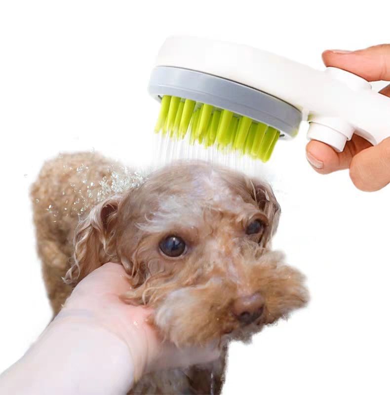 Dog Bath Shower Shower Nozzle Massage Bath Shower Cat Supplies Pet Teddy Dog Brush