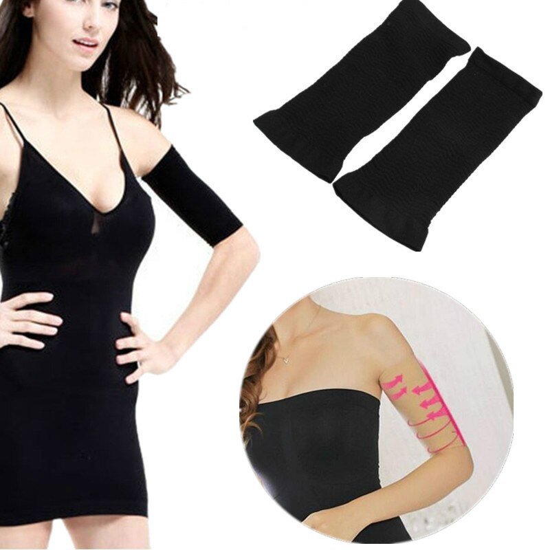 2Pcs Weight Loss Calories off Slim Slimming Arm Shaper Massager Sleeve Slimming Wraps Arm Weight Loss Fat Burning Face Lift Tool