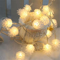 Christmas Decorations for Home Warm White Pine Cone String Light Lamp Xmas Navidad 2019 New Year Decor 2020 Christmas Ornament