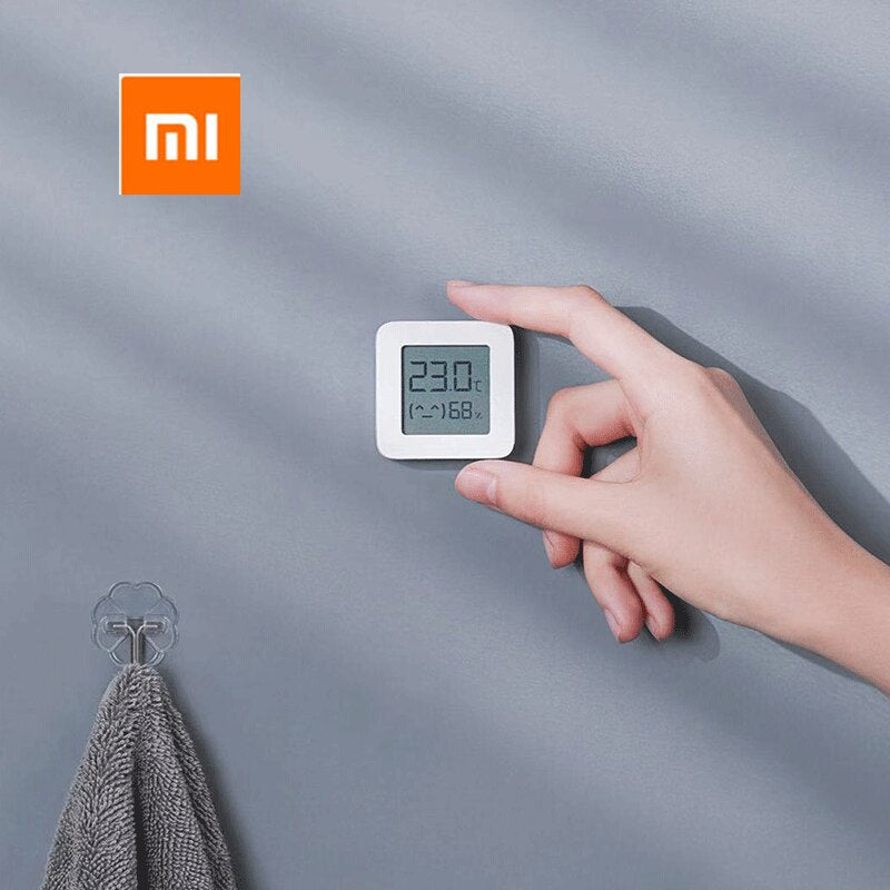 XIAOMI Mijia Bluetooth Thermometer 2 Wireless Smart Electric Digital Hygrometer Thermometer Work with Mijia APP