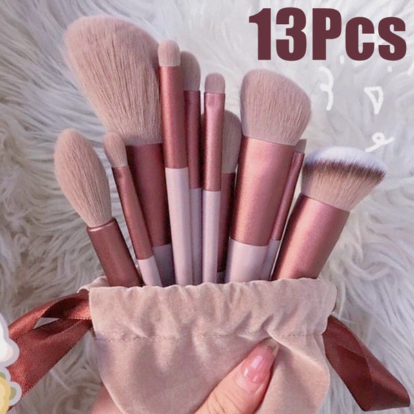 13 Pcs Makeup Brushes Set