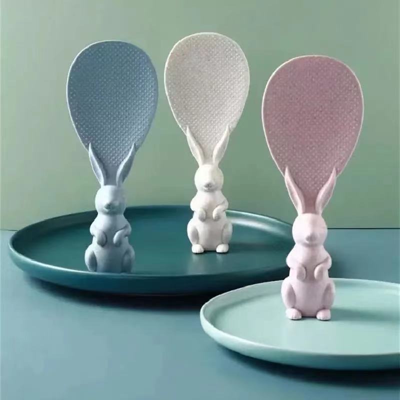 Vertical Rice Spoon, Rice Spoon, Household Cartoon Creative Non Sticky Rice Shovel