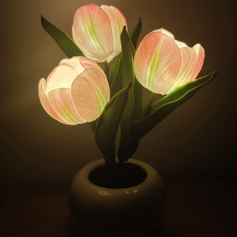 Flowerpot Potted Table Lamp