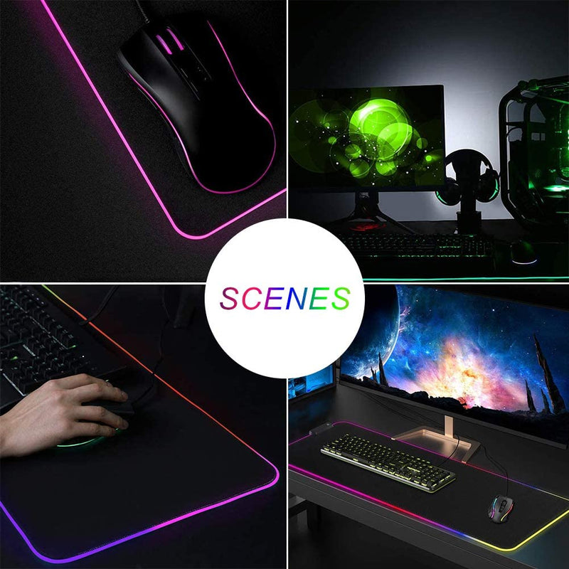 LED Desk Mat/Mouse Pad